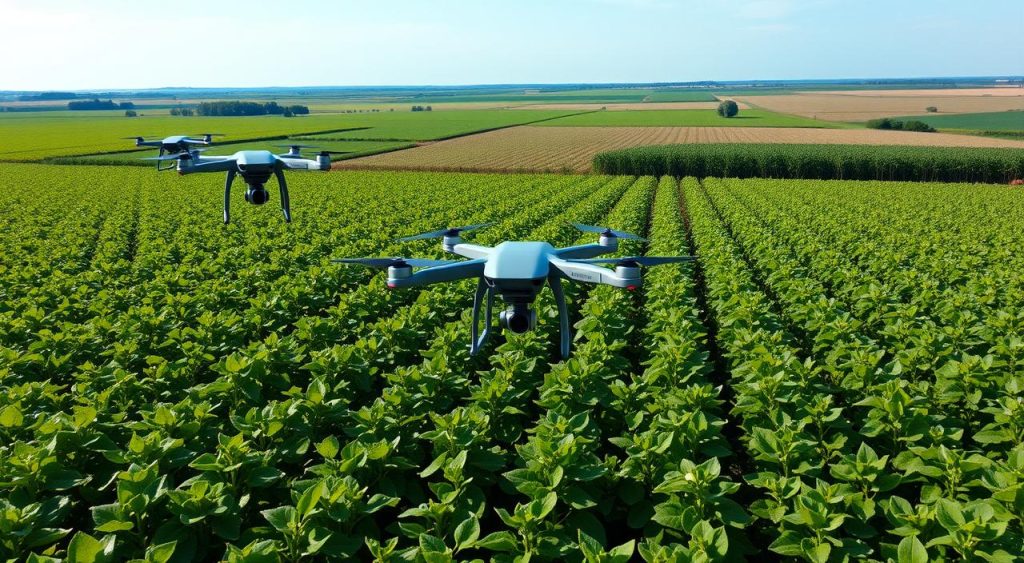 Agricultura de precisão e monitoramento por drones