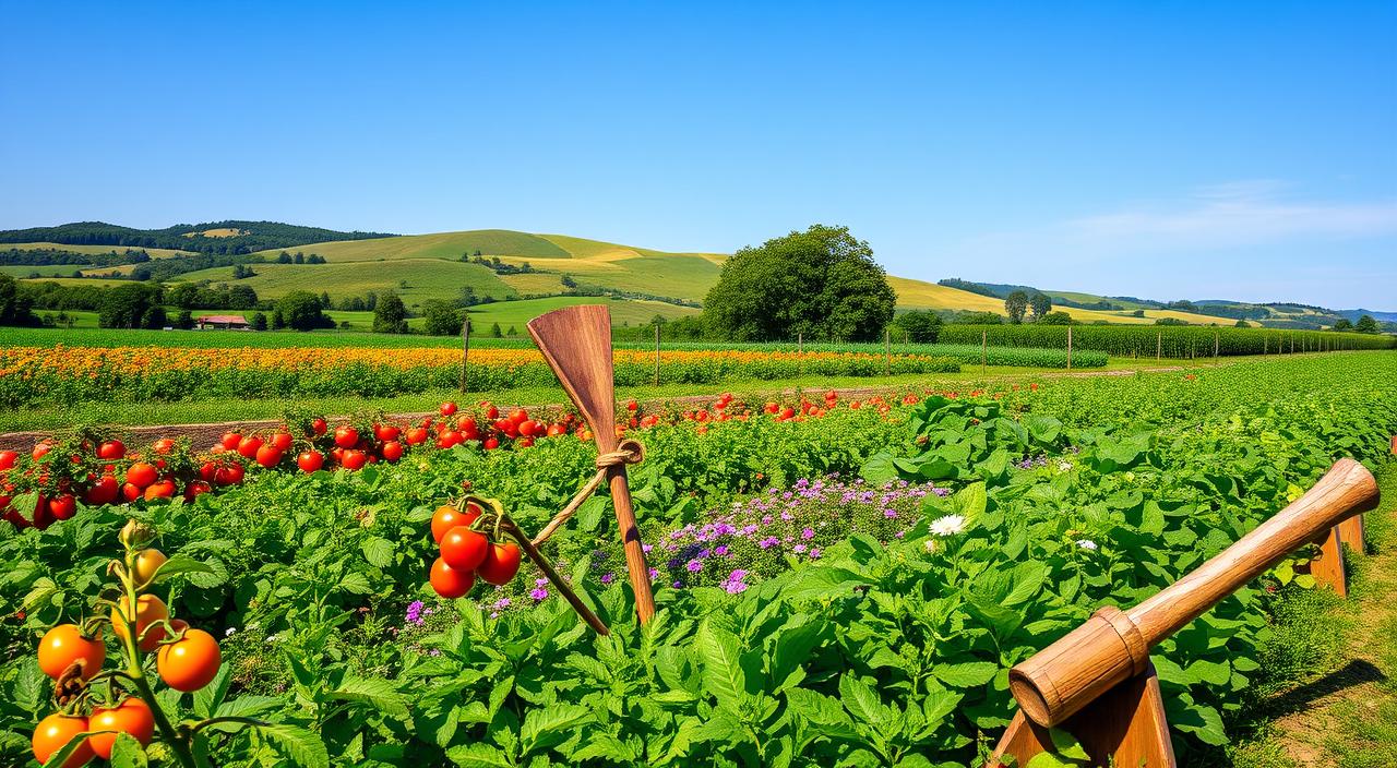 Cultivo de alimentos orgânicos