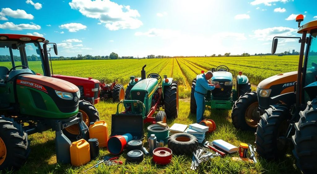 Manutenção preventiva de tratores agrícolas