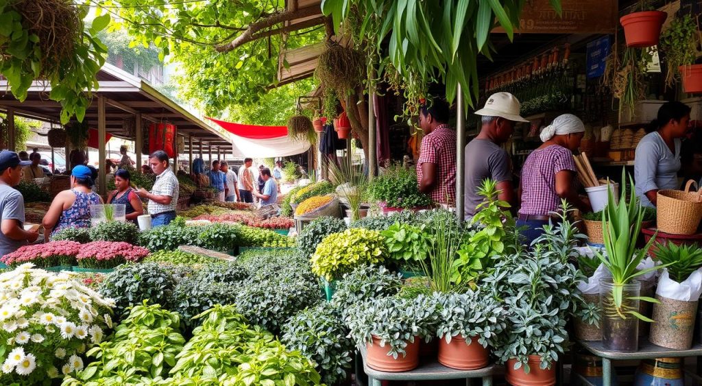 Mercado de Ervas Medicinais