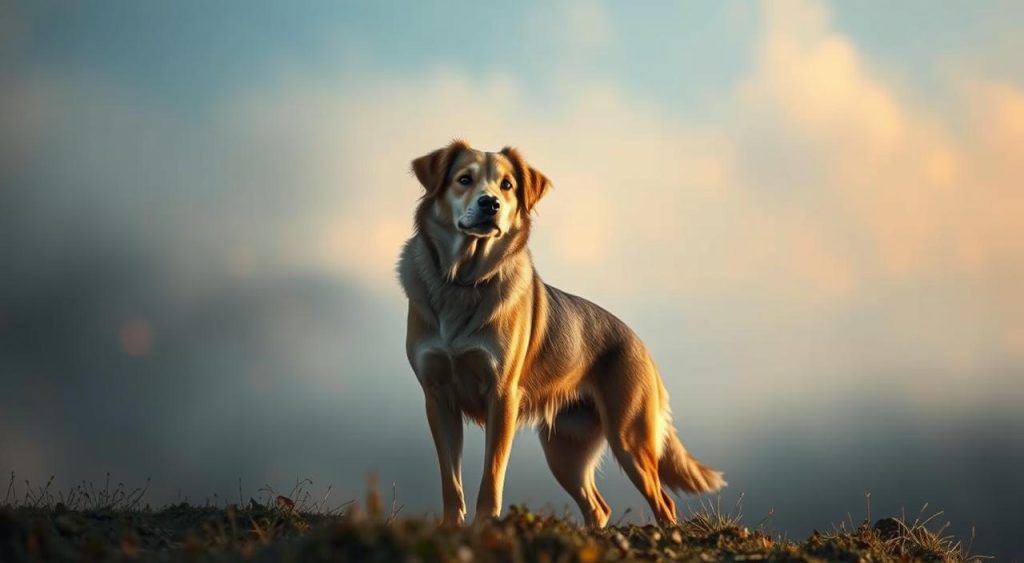 Cachorro protetor em sonhos