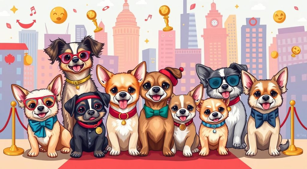 Nomes de cachorros inspirados em celebridades