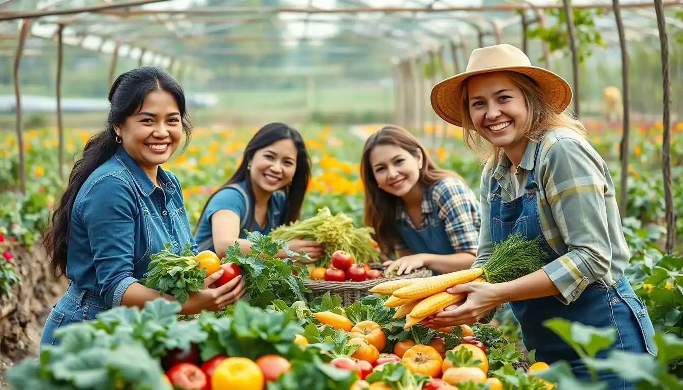 Ambiente ideal para horta