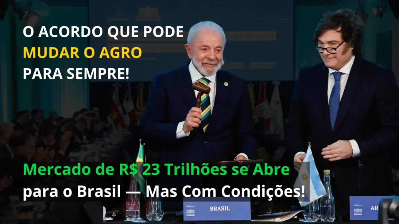 O Grito do Agronegócio Bilhões em Jogo, Acordos Históricos e o Futuro da sua Mesa!