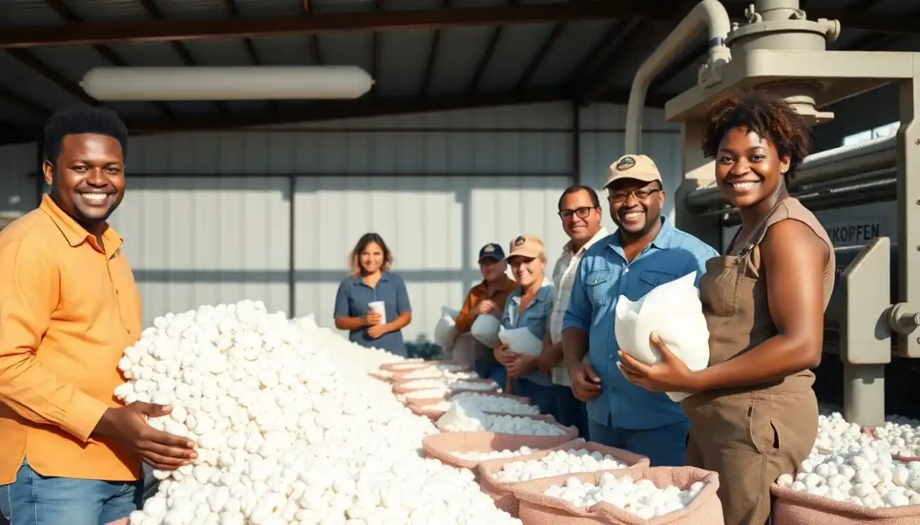 Produção de Fibras Têxteis Naturais