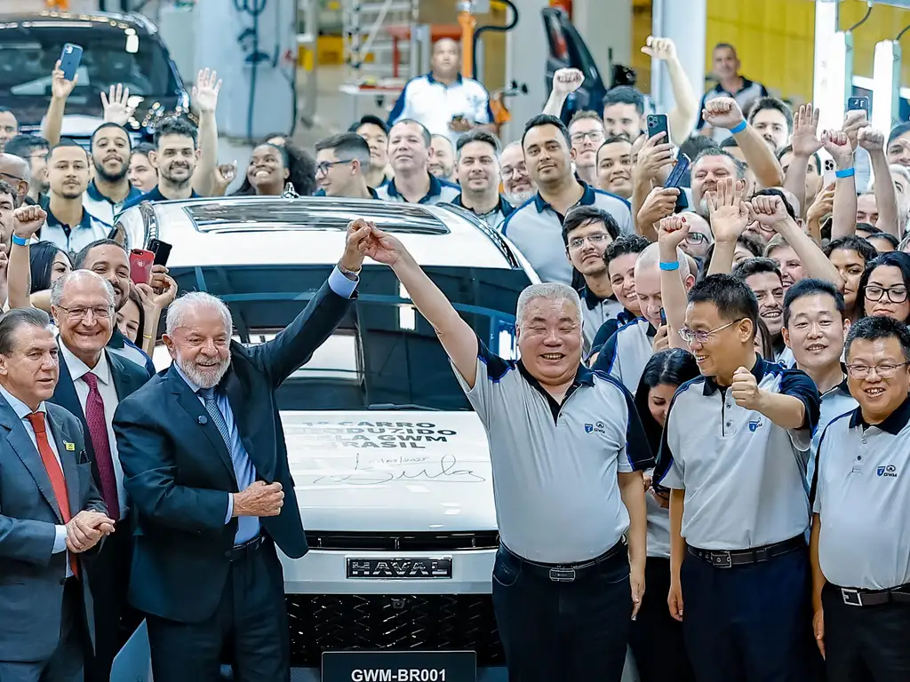 Lula enaltece comércio com a China durante abertura de fábrica da GWM e volta a criticar os EUA - Imagem do artigo original