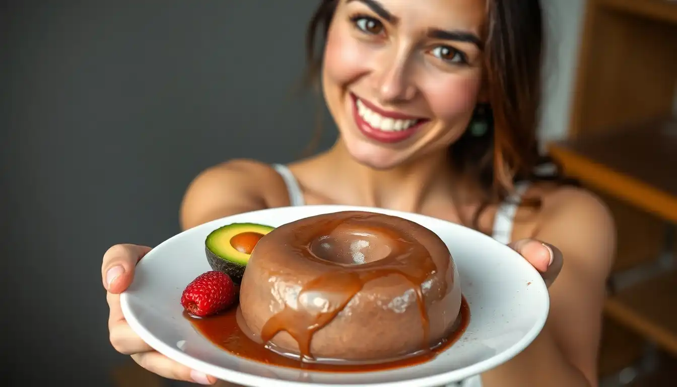 Dicas do Cheff para o Pudim de Abacate e Cacau