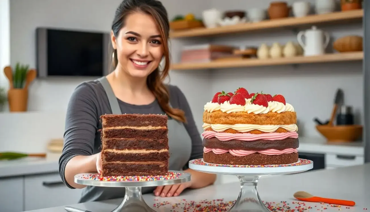 Preparando Bolo Caseiro Receita Fácil