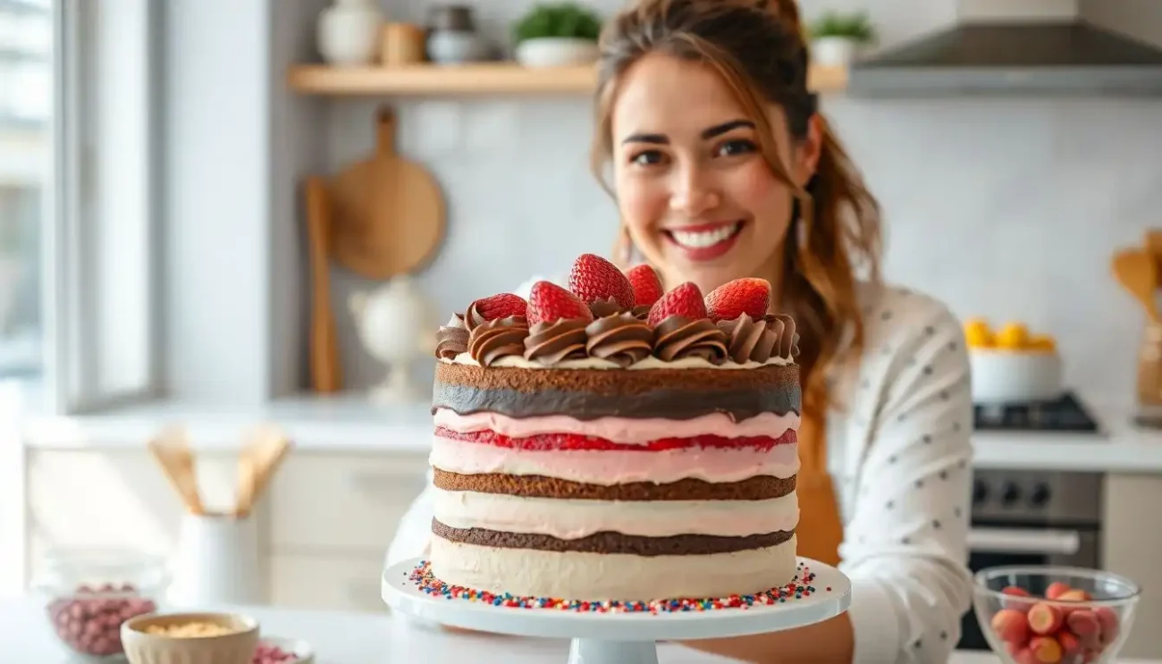 Preparando Bolo Caseiro Receita Fácil