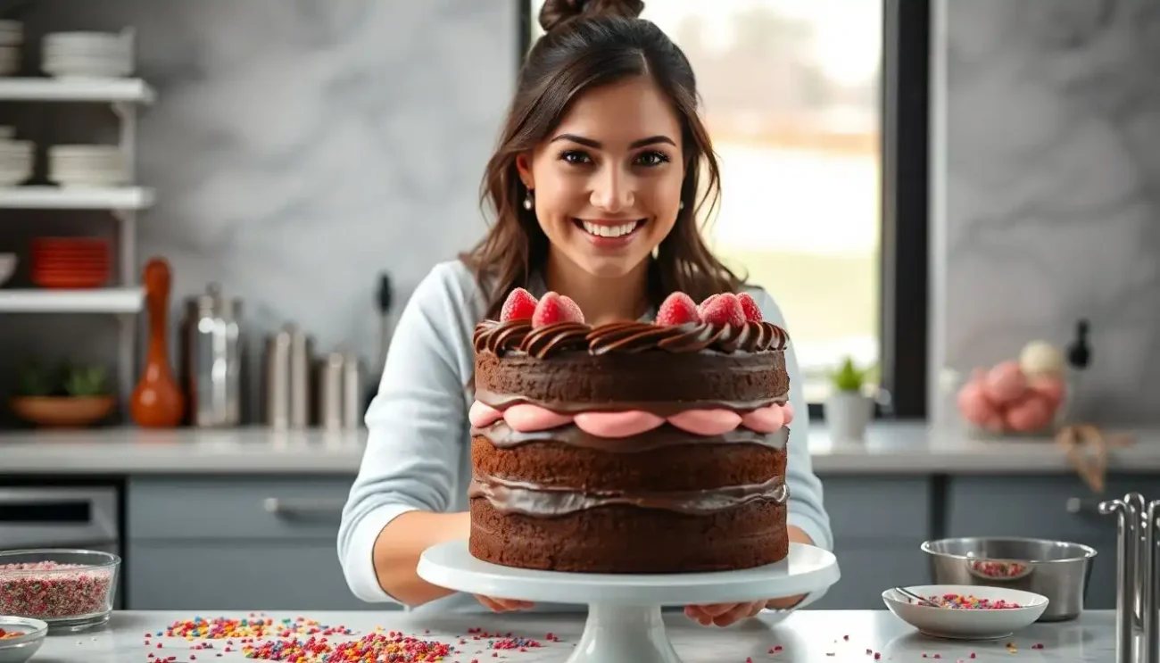 Preparando Bolo Caseiro Receita Fácil