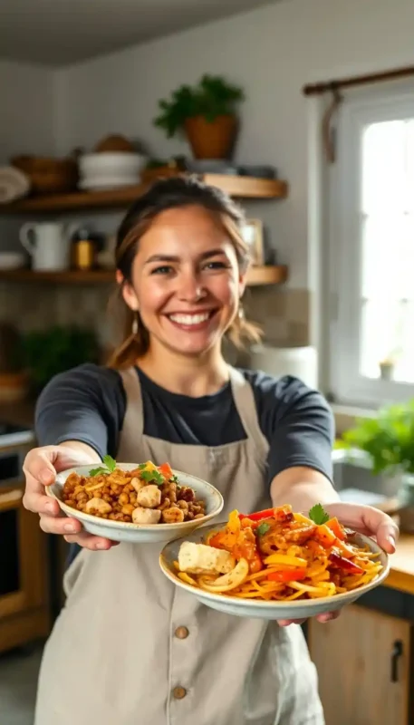 Receitas Caseiras de Pratos Frescos e Saudáveis