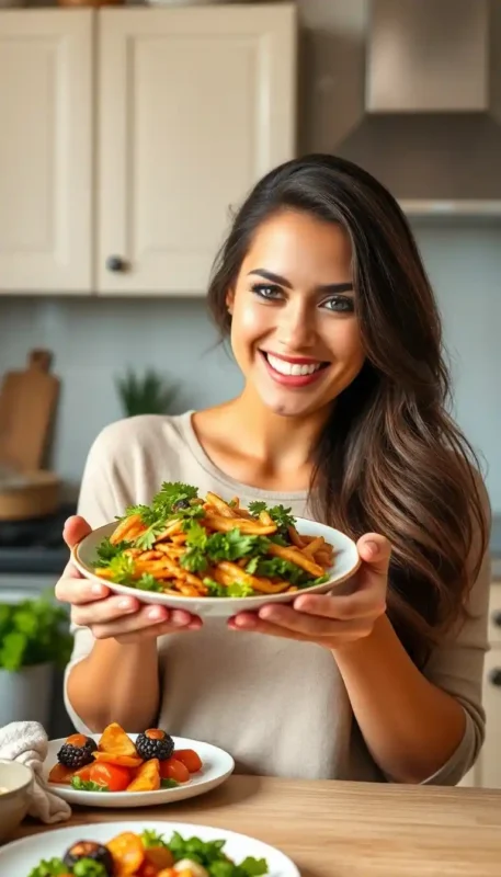 Receitas Caseiras de Pratos Frescos e Saudáveis