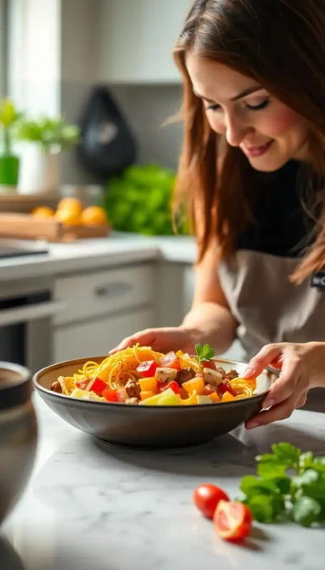 Receitas Caseiras de Pratos Frescos e Saudáveis