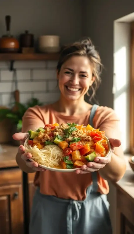 Receitas Caseiras de Pratos Frescos e Saudáveis