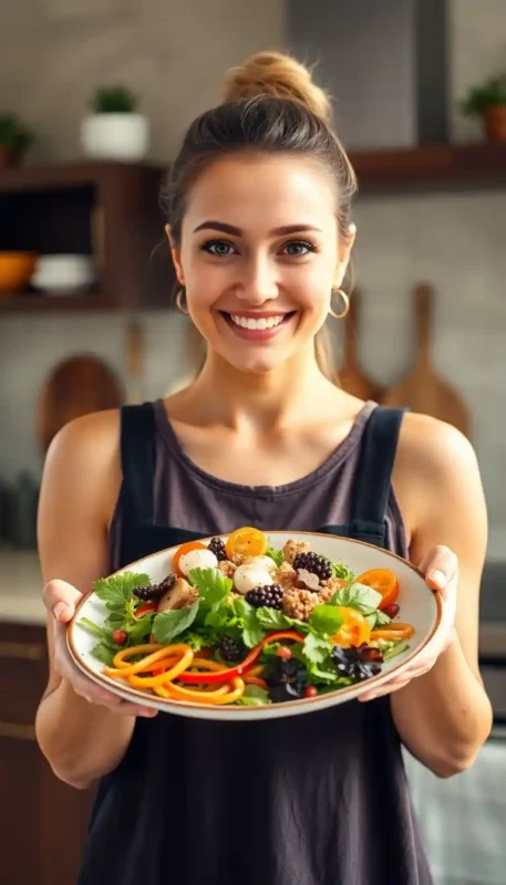 Receitas Caseiras de Pratos Frescos e Saudáveis