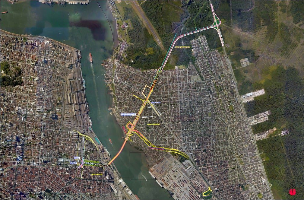 TCU Pode Suspender Leilão do Túnel Santos-Guarujá - Imagem do artigo original