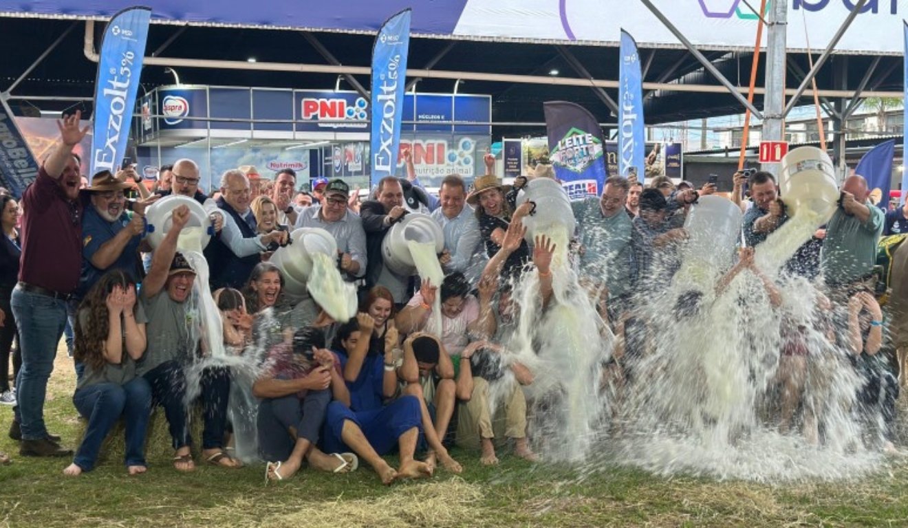 Banho de Leite da Expointer Bate Recorde de Produção - Imagem do artigo original