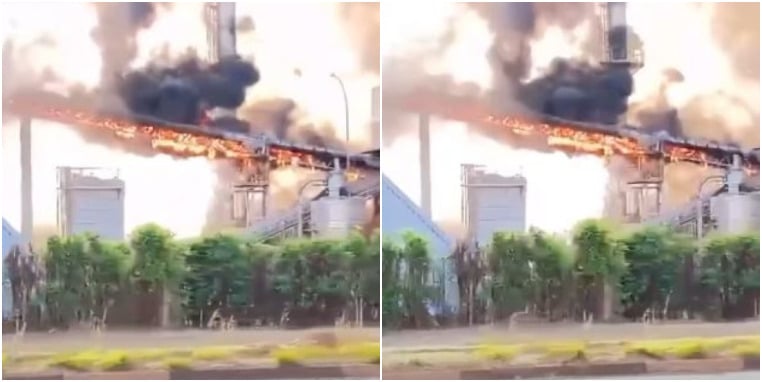Incêndio Atinge Fábrica da Nestlé em Araras