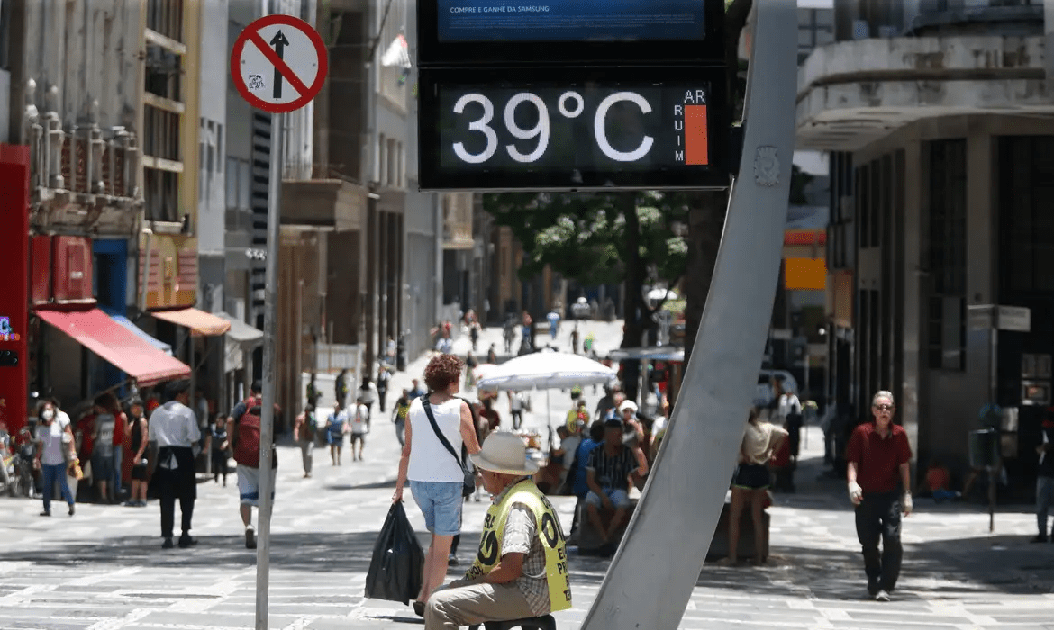 Sexta Onda de Calor Alcança 10 Estados a partir de quinta - Imagem do artigo original
