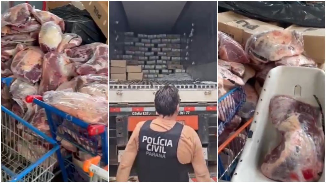 Polícia Paranaense Recupera 17 Toneladas de Carne - Imagem do artigo original
