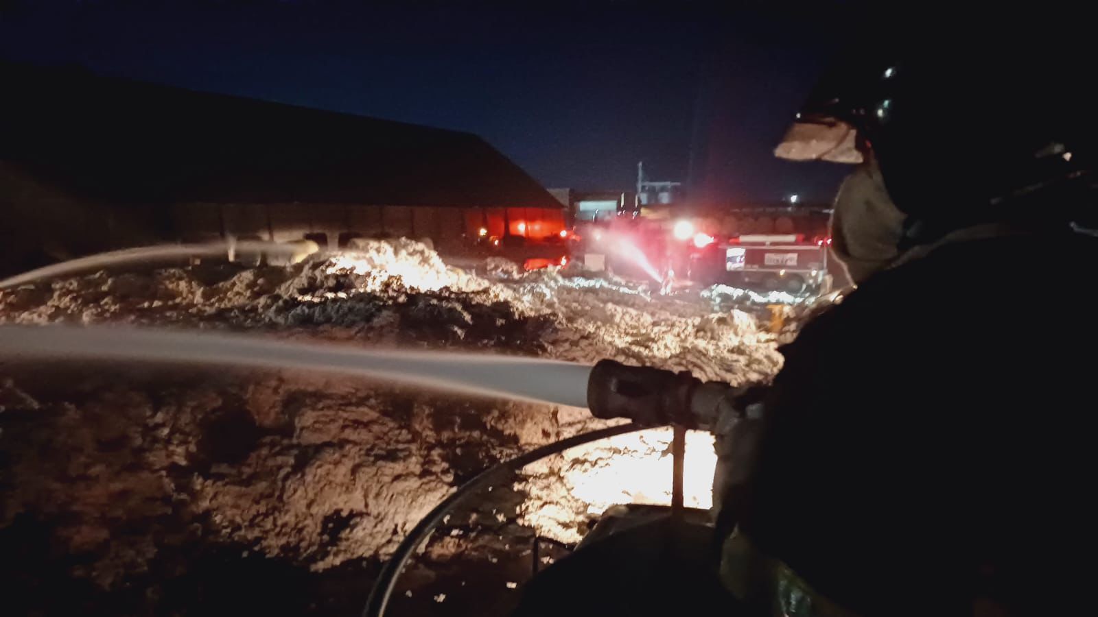 Incêndio Destrói Fardos de Algodão na BR-020 - Imagem do artigo original