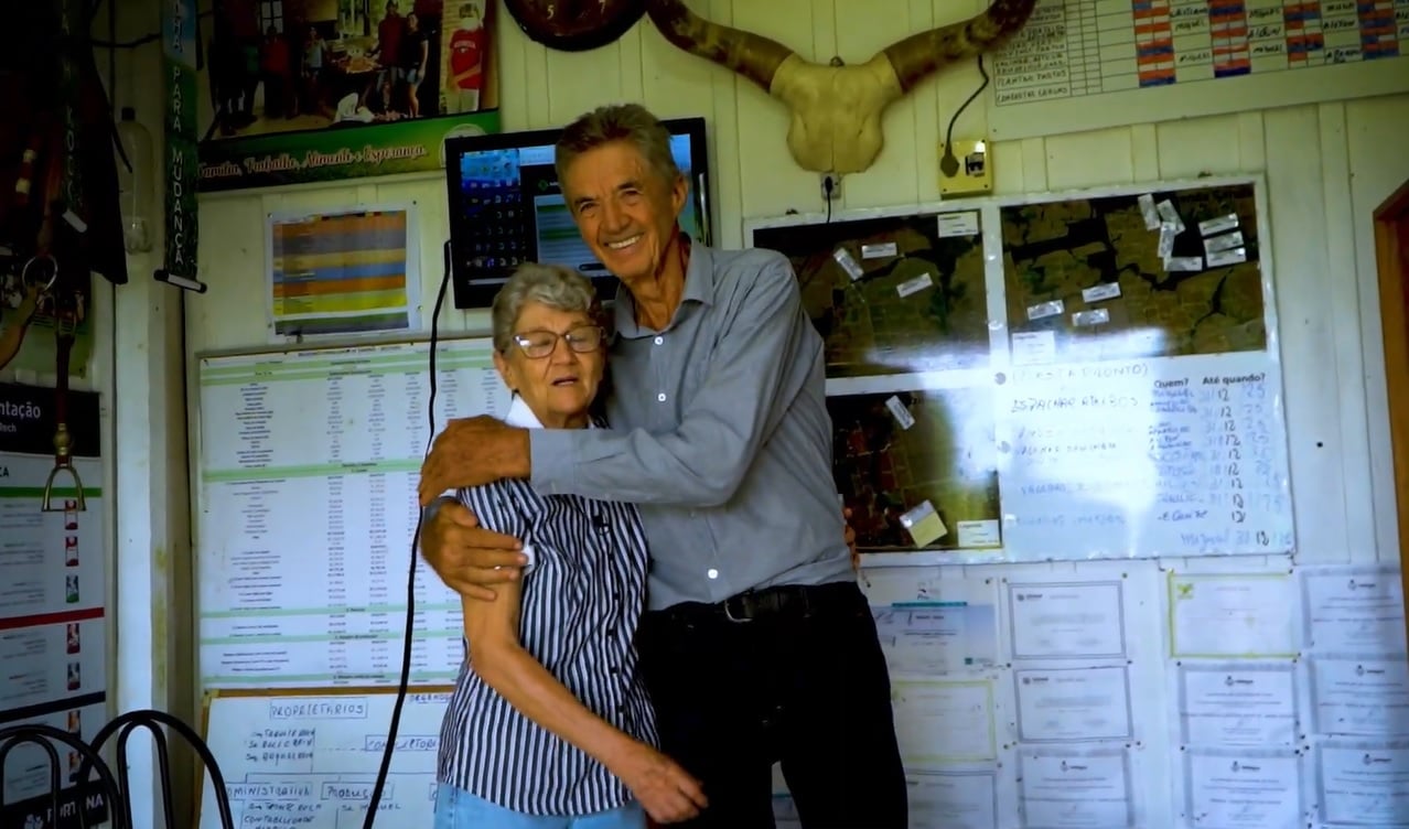 Casal de Mato Grosso Recebe Prêmio Nacional por Sustentabilidade - Imagem do artigo original