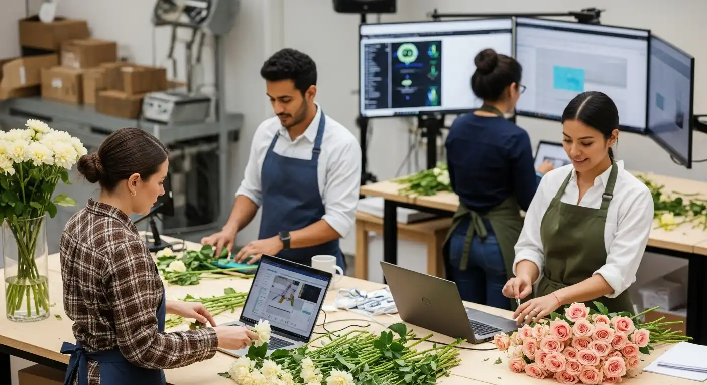 Paisagens Floridas o Encanto da Floricultura no Interior