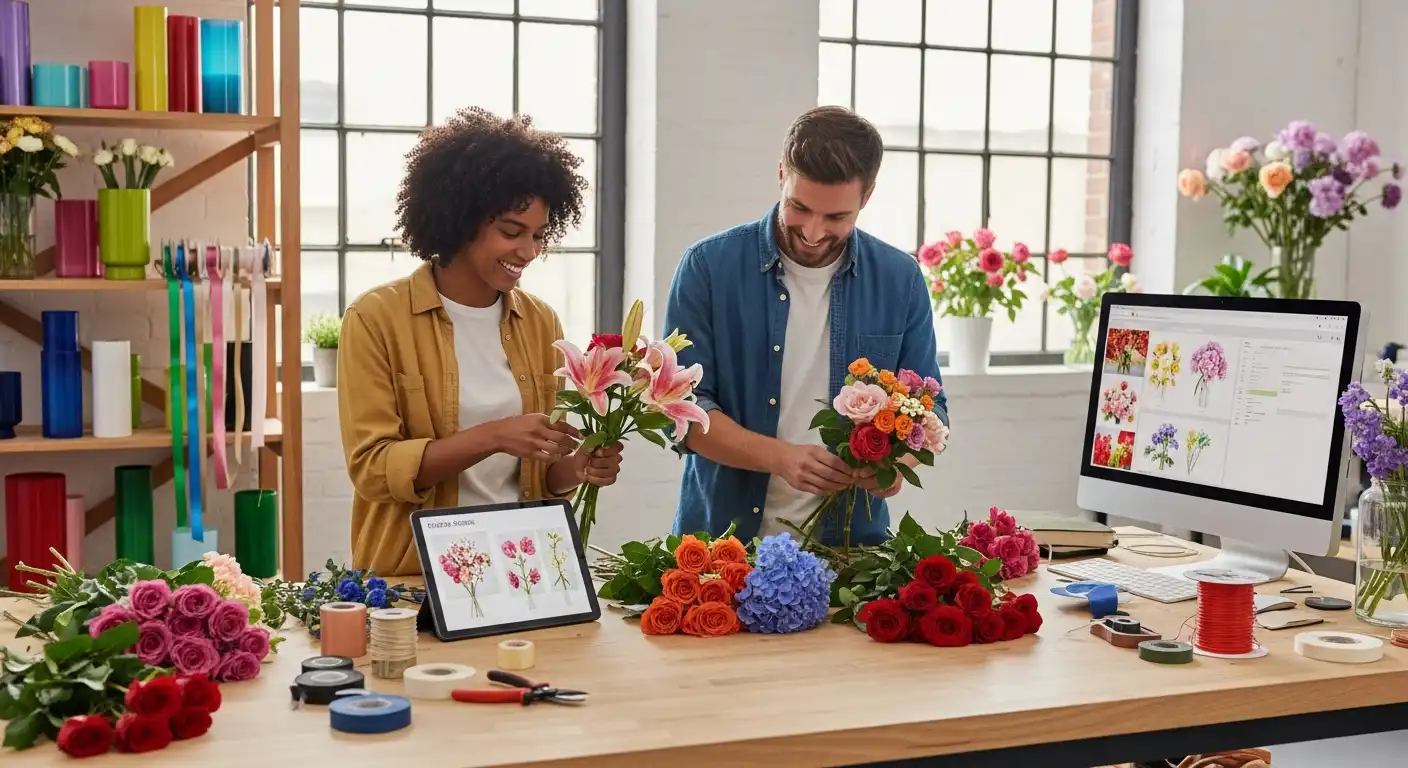 Cultivo de Flores no Campo Natureza Simplicidade e Agro