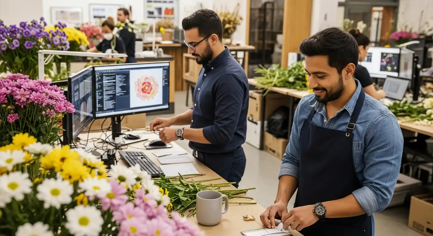 Floricultura e Logística