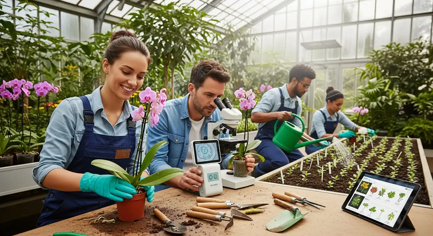 Paisagens Floridas o Encanto da Floricultura no Interior