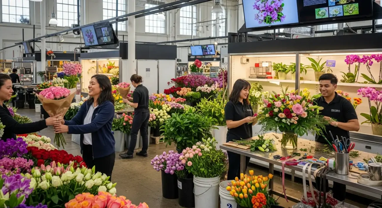 Cultivo de Flores no Campo Natureza Simplicidade e Agro