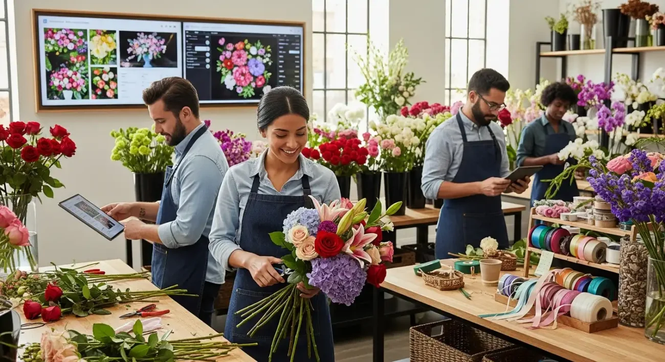 Cultivo de Flores no Campo Natureza Simplicidade e Agro