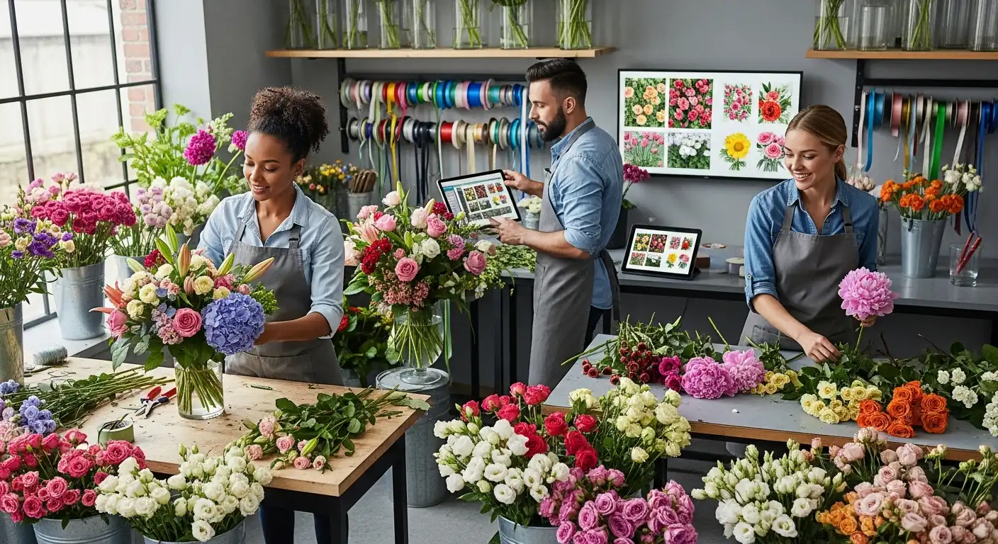 Cultivo de Flores no Campo Natureza Simplicidade e Agro