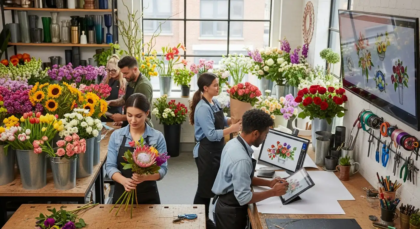 Cultivo de Flores no Campo Natureza Simplicidade e Agro