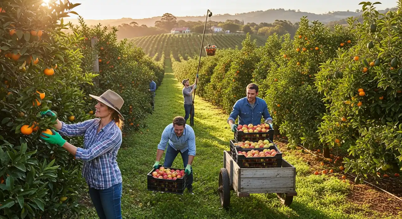 Mistura de produtos químicos na agricultura