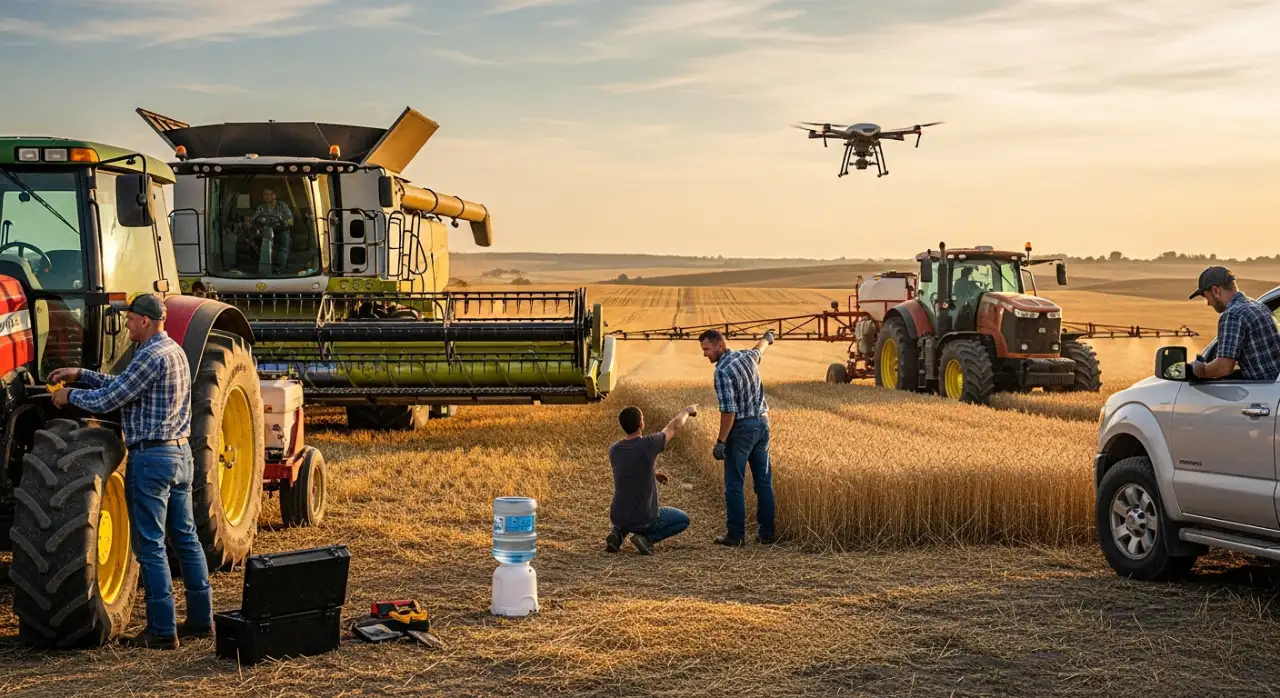 Como Maquinários Agrícolas Aumentam a Produtividade no Campo