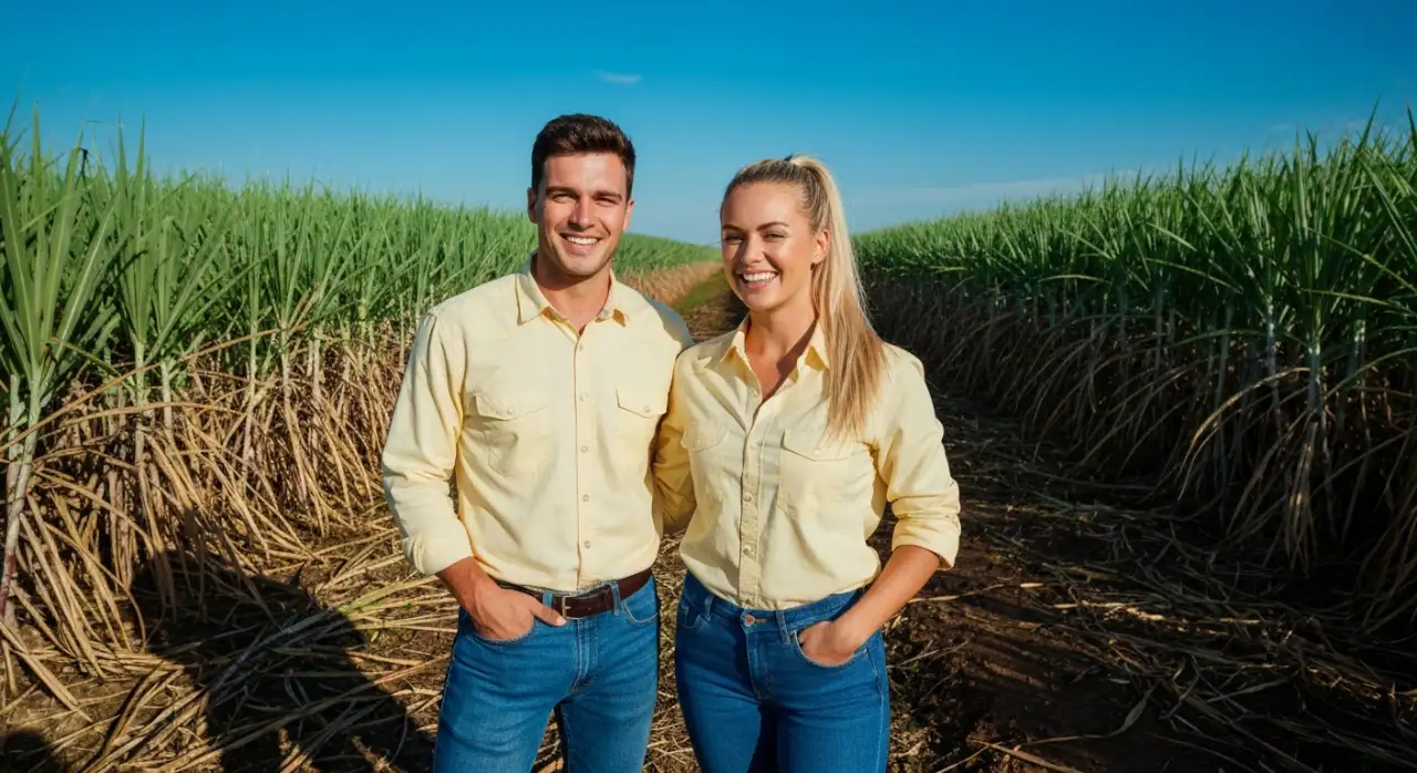 Crescimento da Cana de Açúcar em Cultivo Rural no Agronegócio