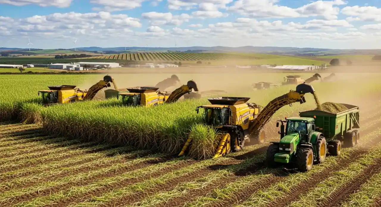 Cultivo de Cana-de-Açúcar Melhorada Geneticamente