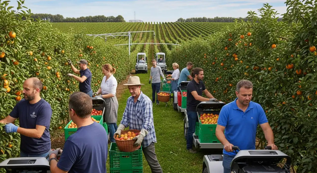 Cultivo de Frutas no Campo com Foco em Qualidade e Sabor