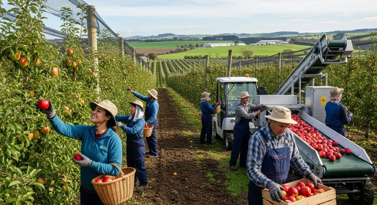 Cultivo de Frutas no Campo com Foco em Qualidade e Sabor