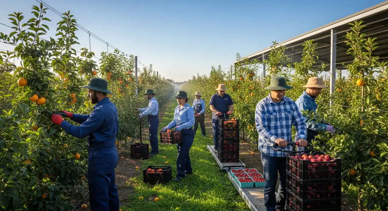 Cultivo de Frutas no Campo com Foco em Qualidade e Sabor