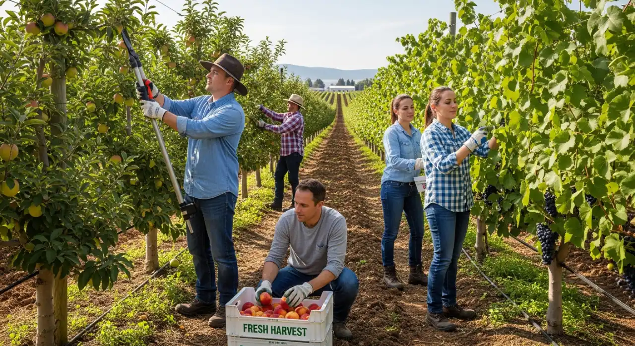 Cultivo de Frutas no Campo com Foco em Qualidade e Sabor