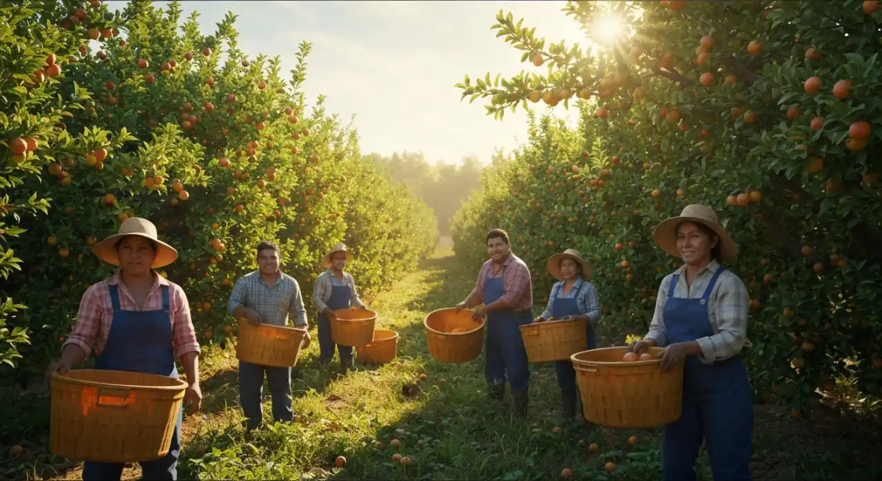 Cultivo de Frutas no Campo com Foco em Qualidade e Sabor