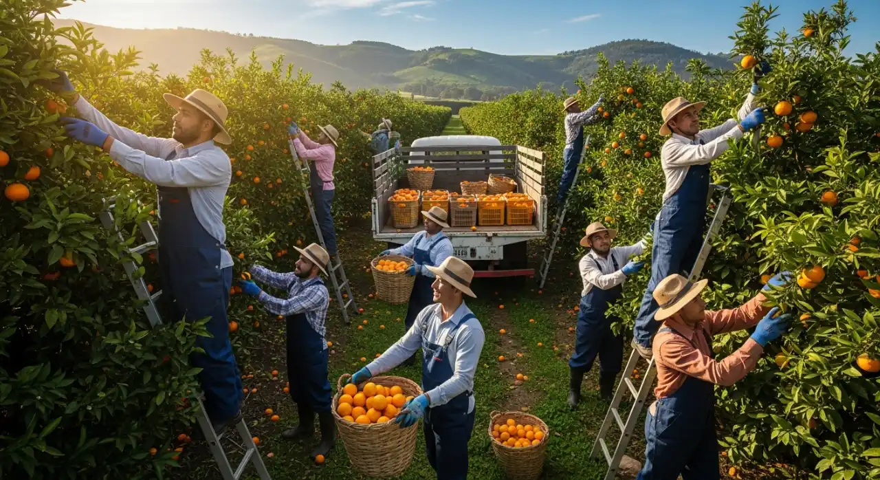 Cultivo de Frutas no Campo com Foco em Qualidade e Sabor