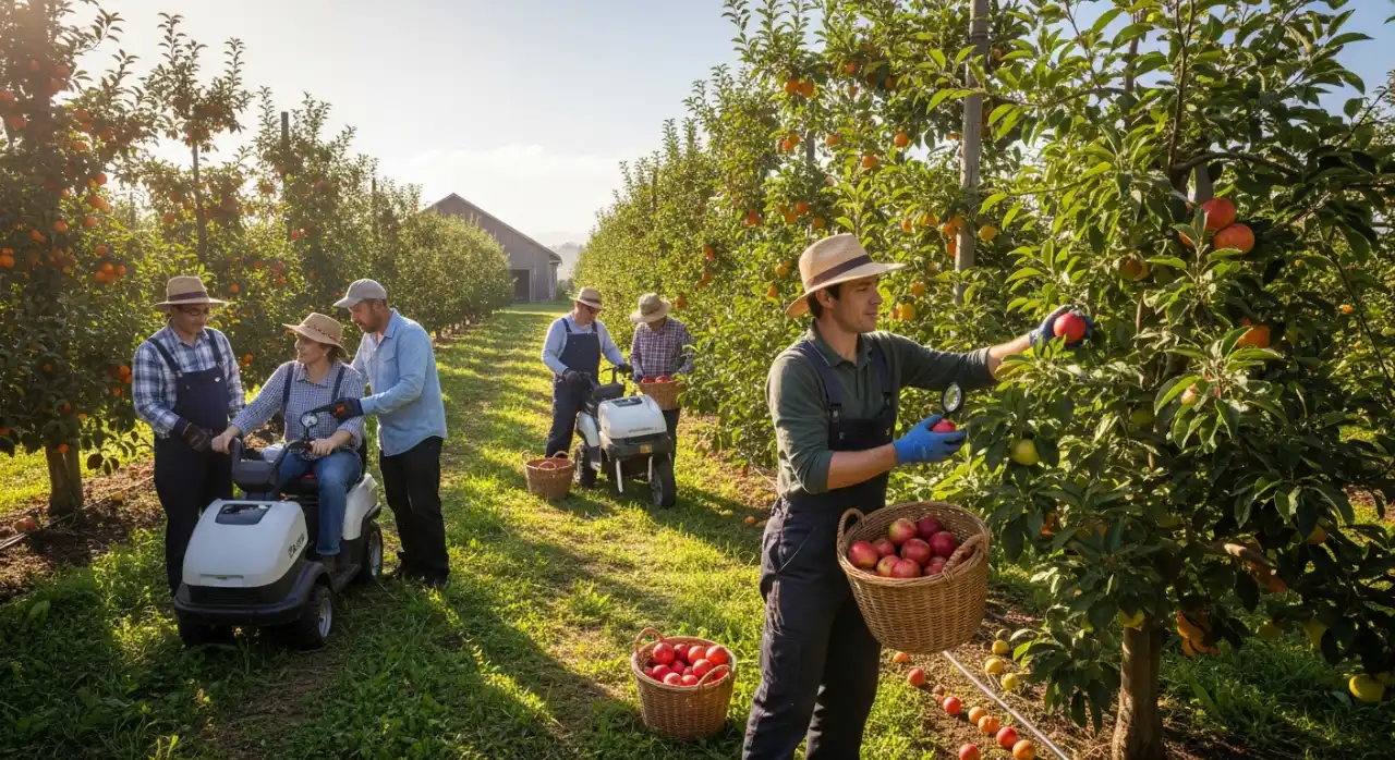 Cultivo de Frutas no Campo com Foco em Qualidade e Sabor