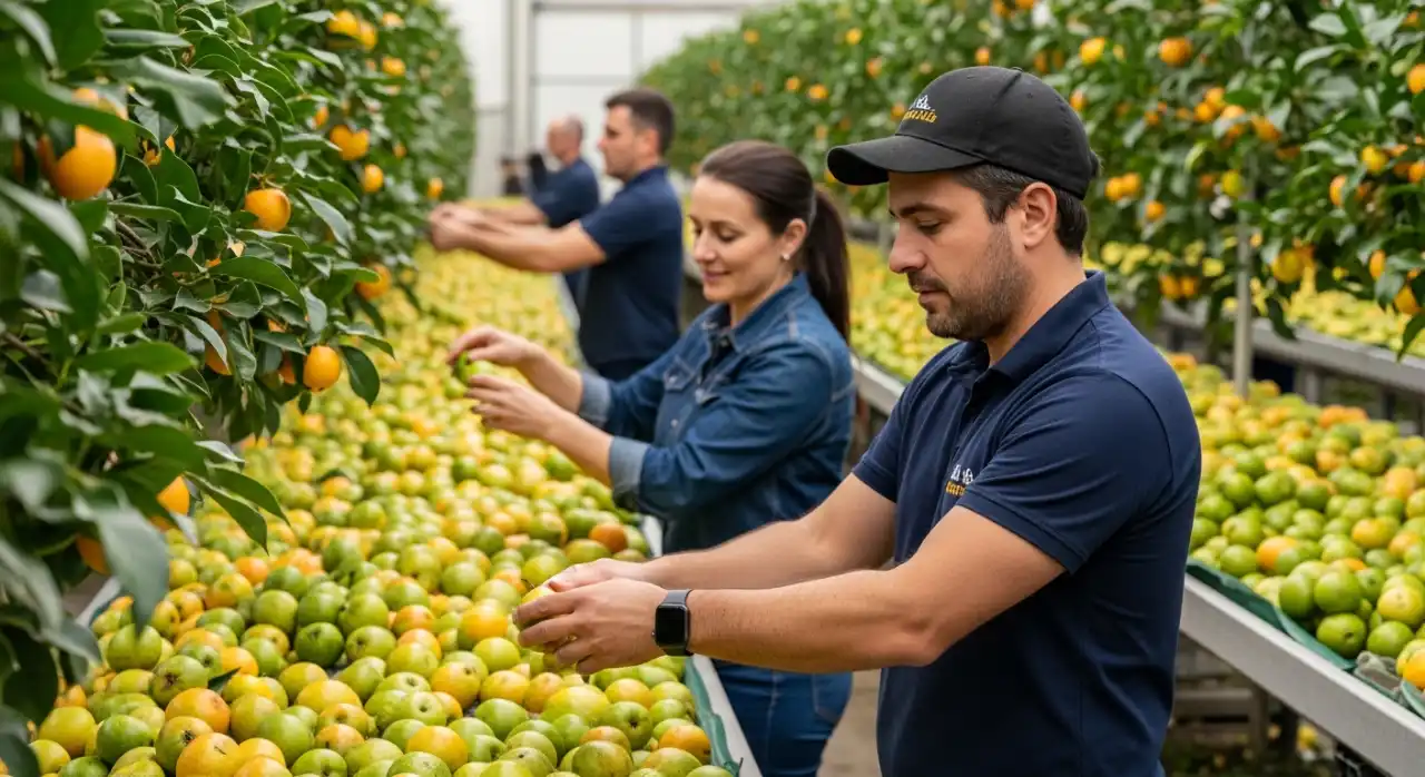 Cultivo de Frutas no Campo com Foco em Qualidade e Sabor