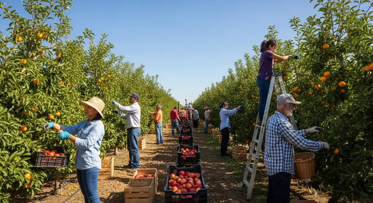 Cultivo de Frutas no Campo com Foco em Qualidade e Sabor