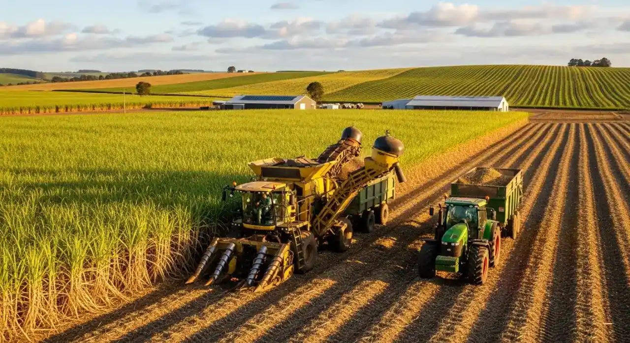 Lavoura de Cana-de-Açúcar
