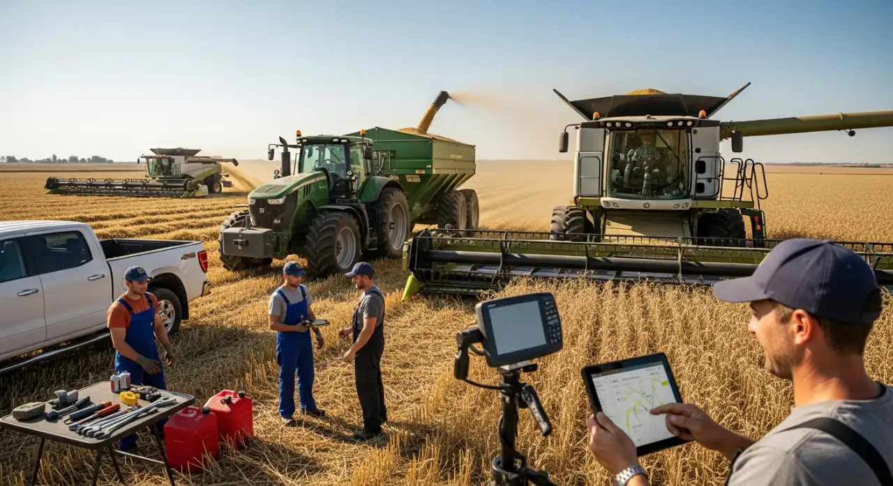 Manutenção preventiva de tratores