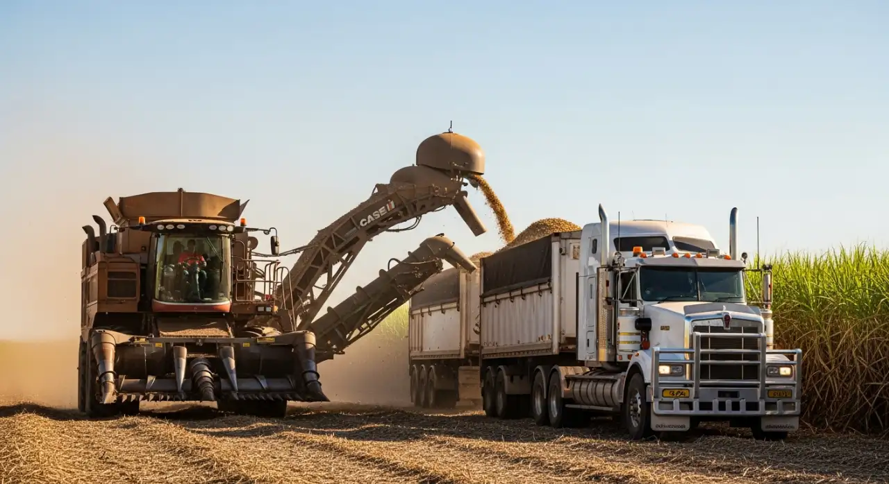 Plantação de Cana de Açúcar para Produção Agrícola